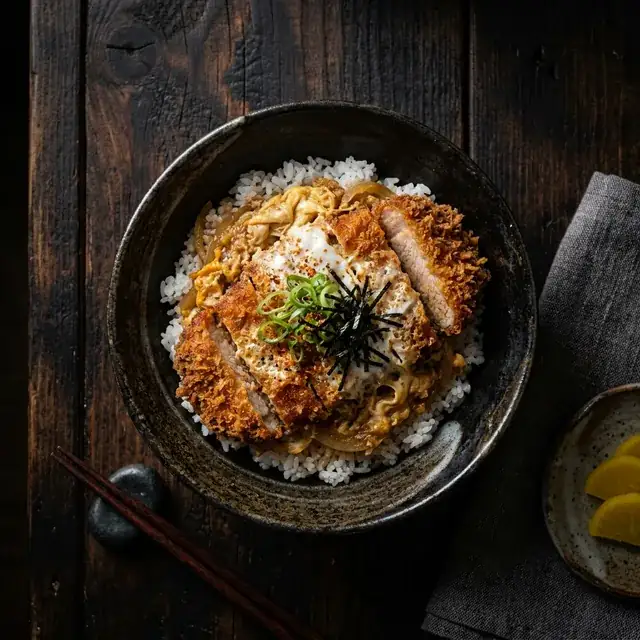 katsudon japones crujiente comida japonesa en trujillo