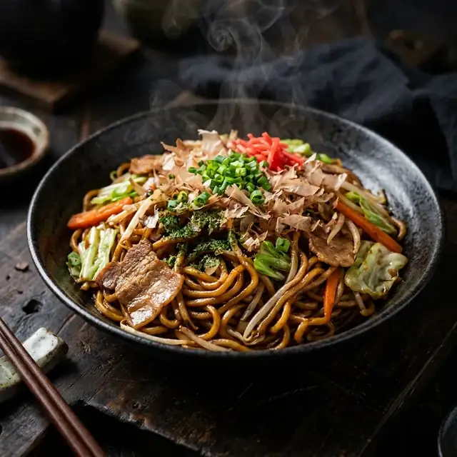 yakisoba salteado wok comida callejera japonesa trujillo